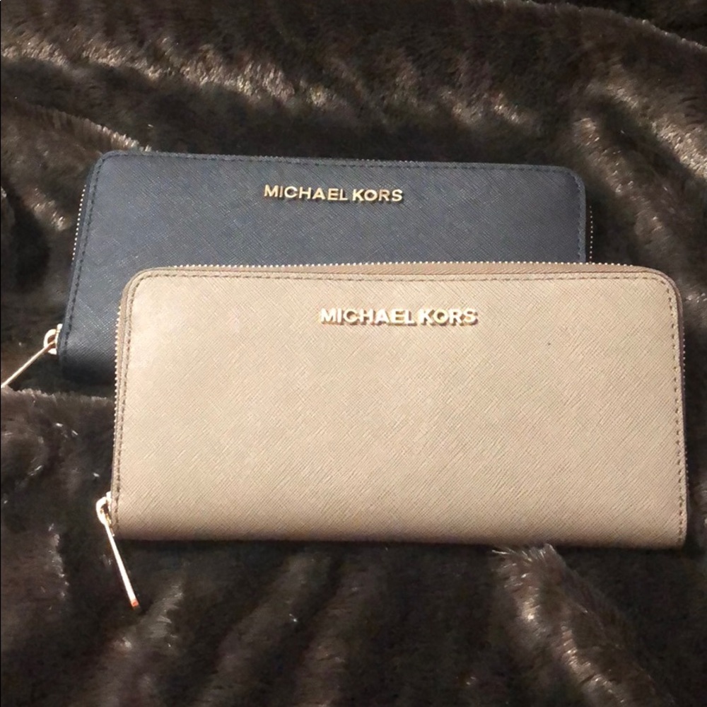 Michael Kors leather wallet